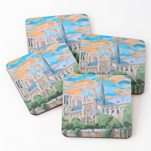 Item preview, Notre dame cathedral designed and sold by Irina Reznikova.
