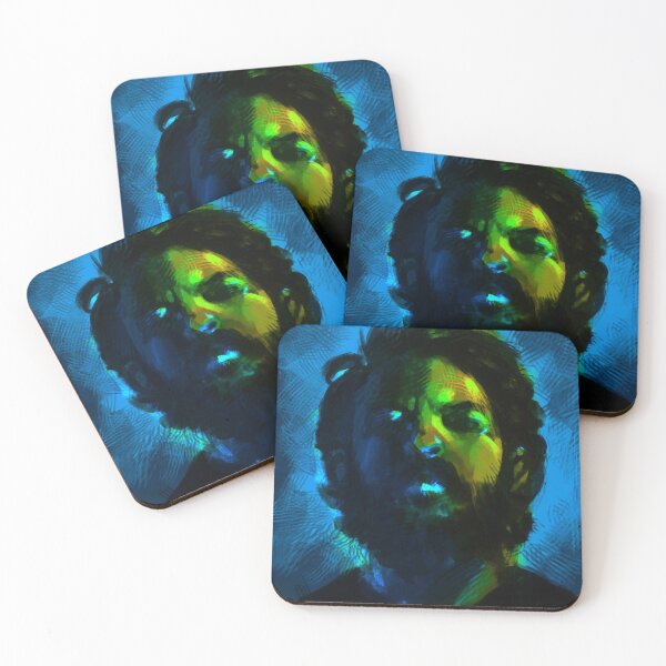 Item preview, Green and Blue Beardy Man - Digital Portrait designed and sold by DStokes-art.