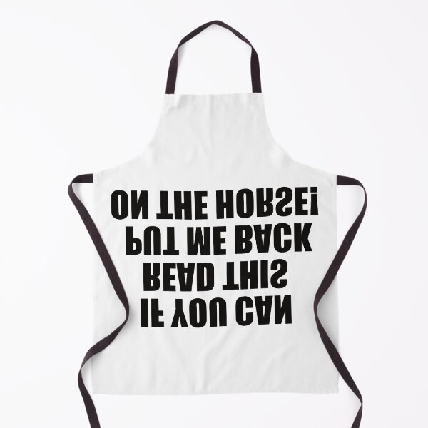 Item preview, IF YOU CAN READ THIS PUT ME BACK ON THE HORSE! designed and sold by Montrepeneuer.