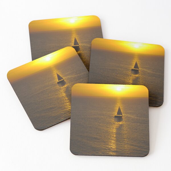 Item preview, Sailing in the Sunrise at Tenby designed and sold by Jeremy Hayden.