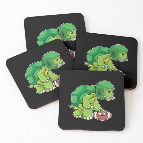 Item preview, Turtle at Sports with Football & Helmet designed and sold by Snabdesign84.