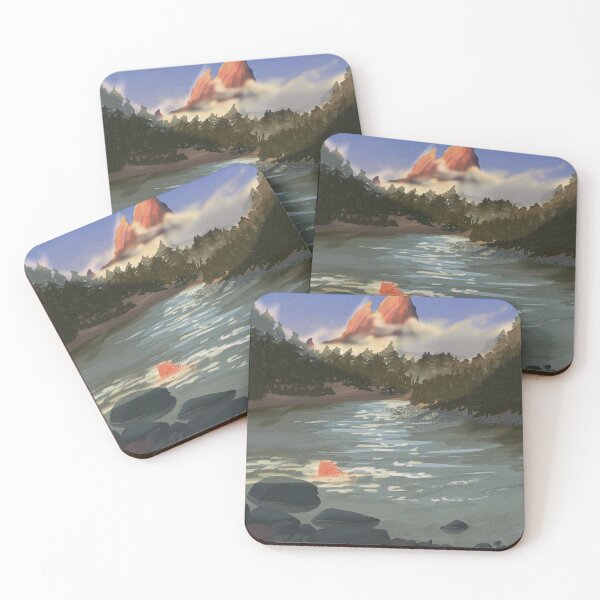 Artikelvorschau, Red Mountain Lake entworfen und verkauft von Artistic Touch.