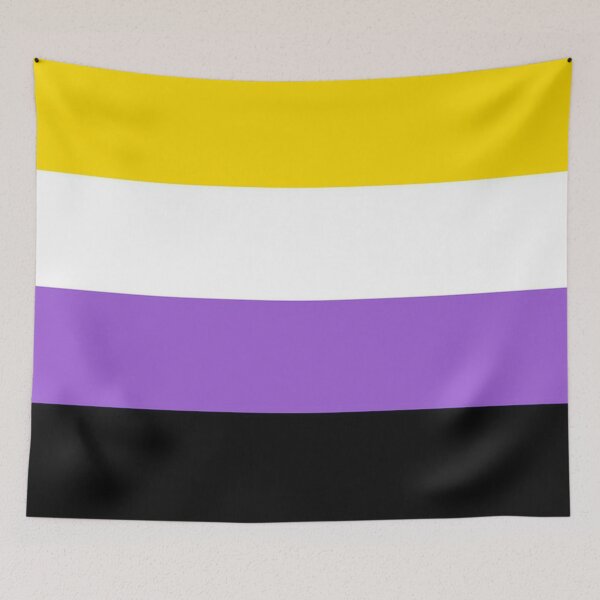 Item preview, Non Binary Pride Flag designed and sold by Gaygram.