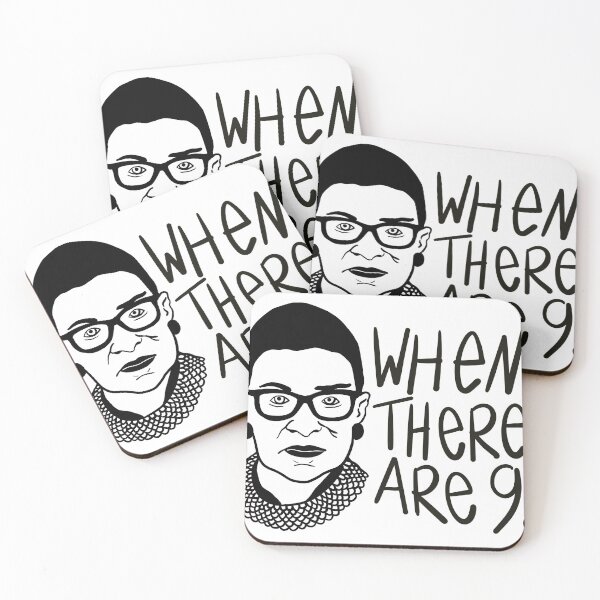 Item preview, Ruth Bader When There Are Nine, notorious rbg, ruth bader ginsburg, feminist designed and sold by backyrdfrontier.