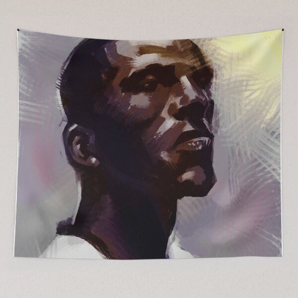 Item preview, Purple and Yellow - Digital Portrait designed and sold by DStokes-art.
