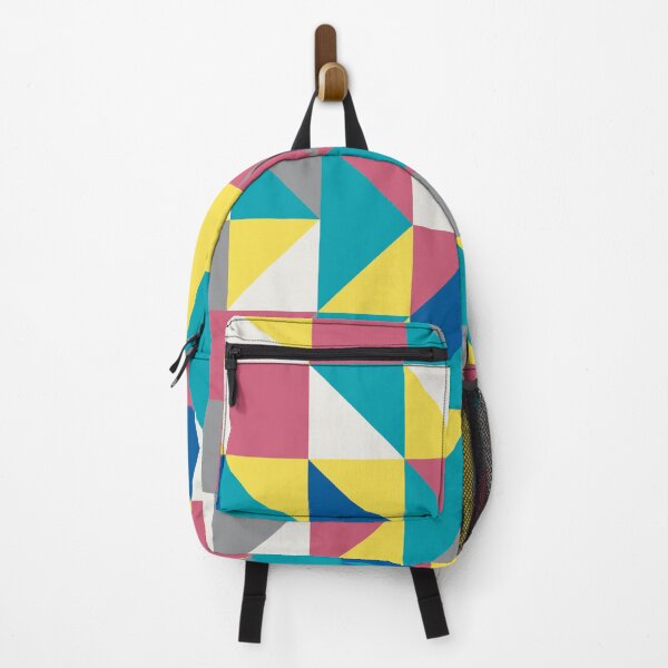Item preview, Abstract ornament with geometric shapes in multicolor palette variation designed and sold by acidmit.