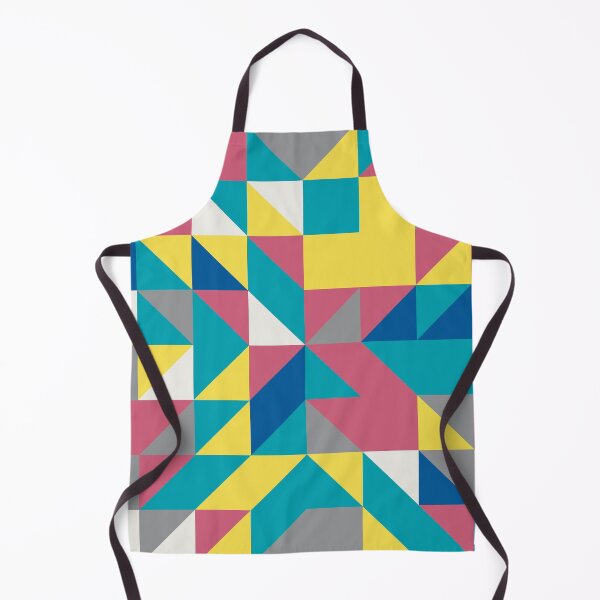 Item preview, Abstract ornament with geometric shapes in multicolor palette variation designed and sold by acidmit.