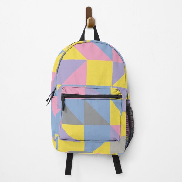 Item preview, Abstract pattern with geometric shapes in multicolor palette variation designed and sold by acidmit.