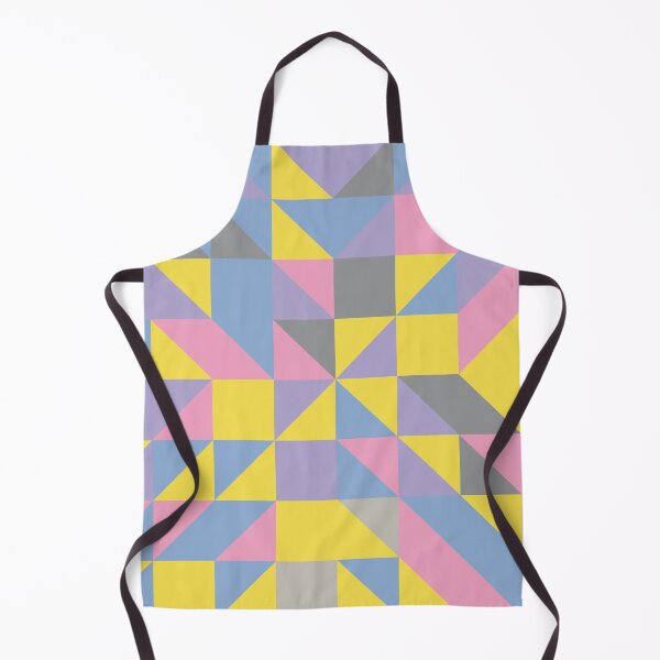 Item preview, Abstract pattern with geometric shapes in multicolor palette variation designed and sold by acidmit.