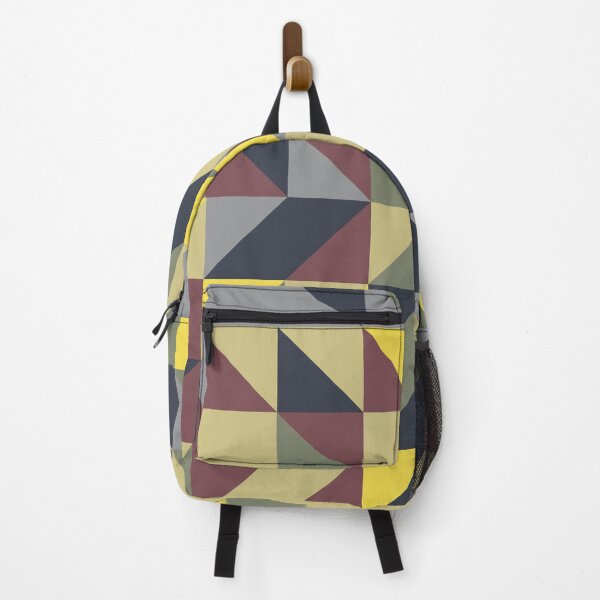 Item preview, Geometric shapes in abstract pattern in multicolor palette variation designed and sold by acidmit.
