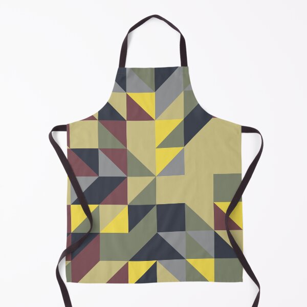 Item preview, Geometric shapes in abstract pattern in multicolor palette variation designed and sold by acidmit.