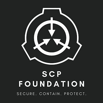 SCP foundation logo Art Print for Sale by AlmaFa123