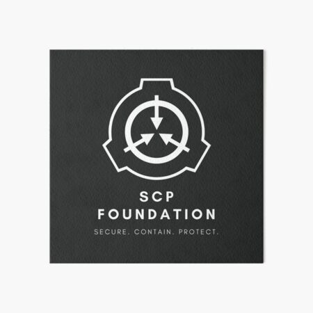 Download free Dark Textured Scp Logo Wallpaper 