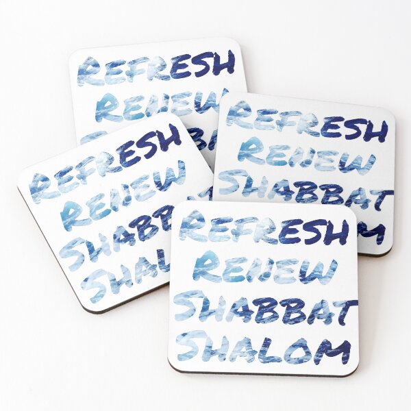 Item preview, Refresh Renew Shabbot Shalom designed and sold by Yviemakes.