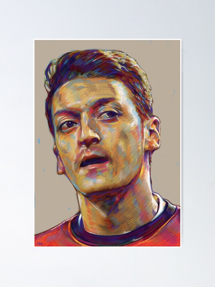 "Mesut Ozil" Poster by ArsenalArtz  Redbubble
