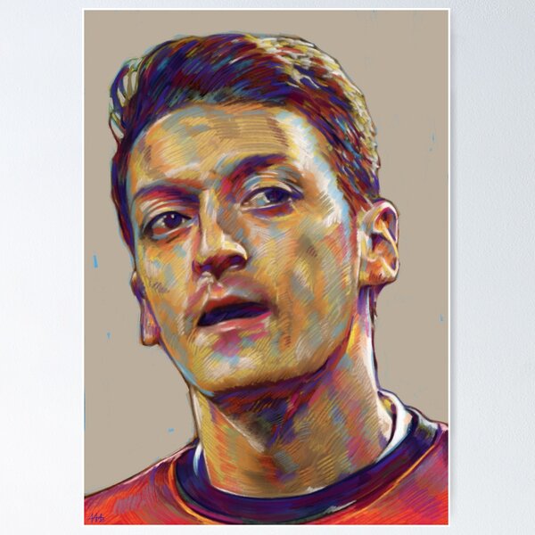 Item preview, Mesut Ozil designed and sold by ArsenalArtz.