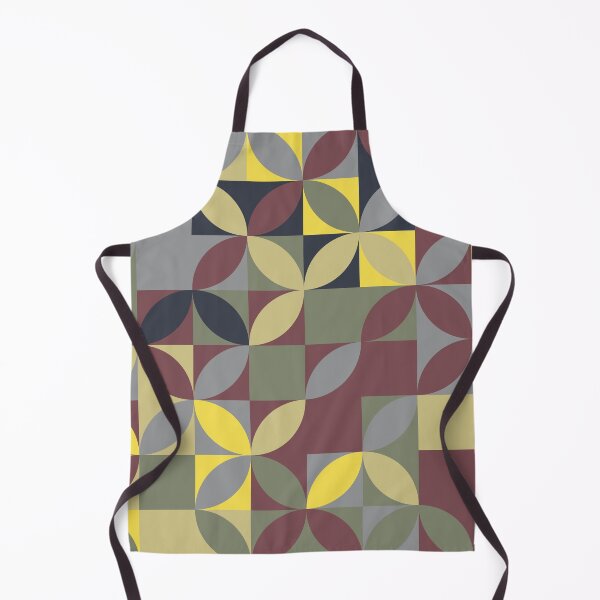 Item preview, Abstract ornament with geometric floral elements in multicolor palette variation designed and sold by acidmit.