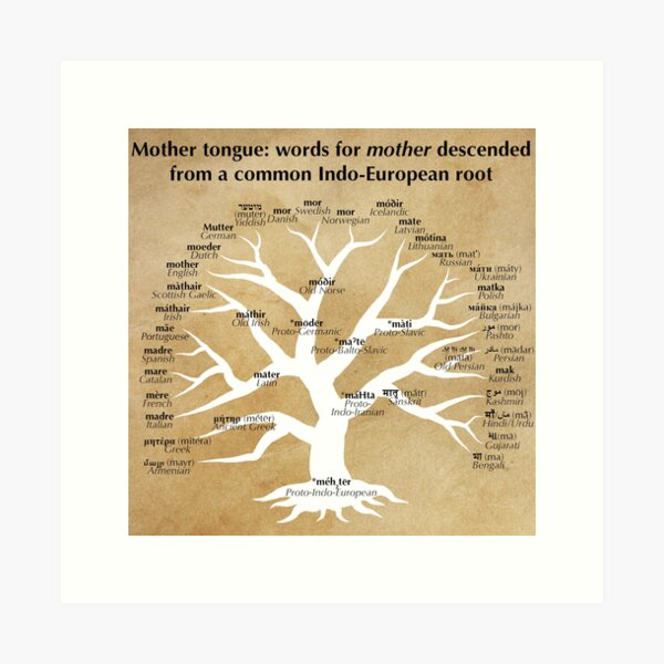 Item preview, Mother etymology designed and sold by Vince FitzPatrick.