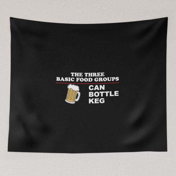 Item preview, Beer Food Groups Funny designed and sold by jaycartoonist.