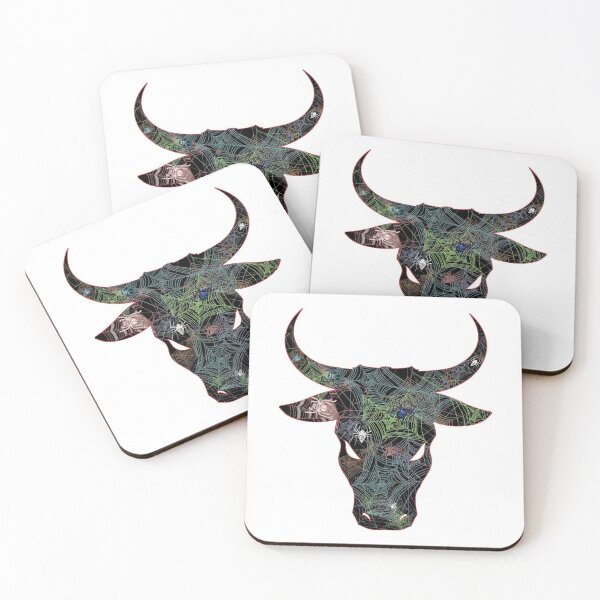 Item preview, Bull Web Head (2) designed and sold by AJLeibengeist.