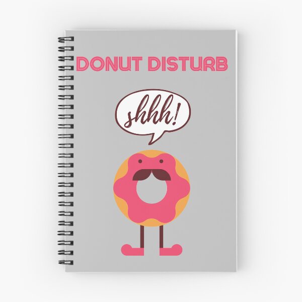 Item preview, Donut Disturb, Do Not Disturb food pun designed and sold by GoodMoodFood.