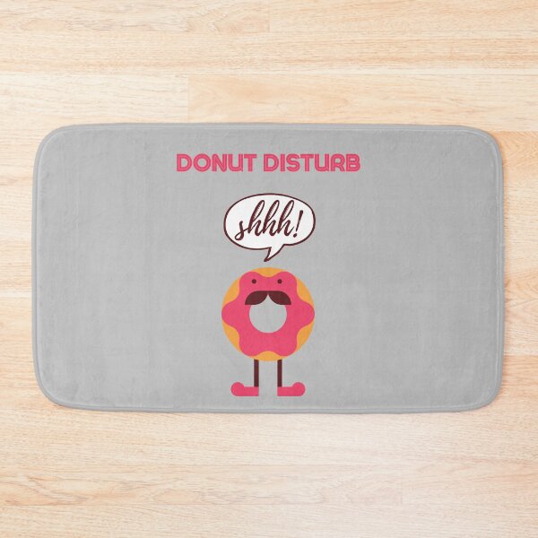 Item preview, Donut Disturb, Do Not Disturb food pun designed and sold by GoodMoodFood.