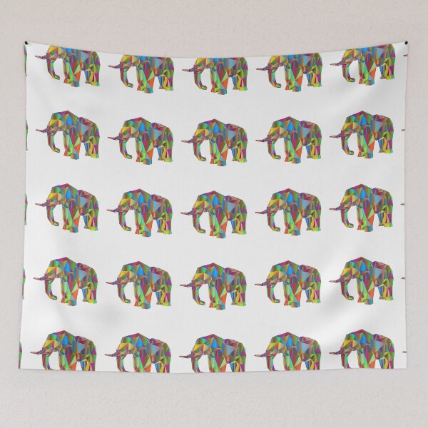 Item preview, Colorful elephant art designed and sold by Photography-Art.