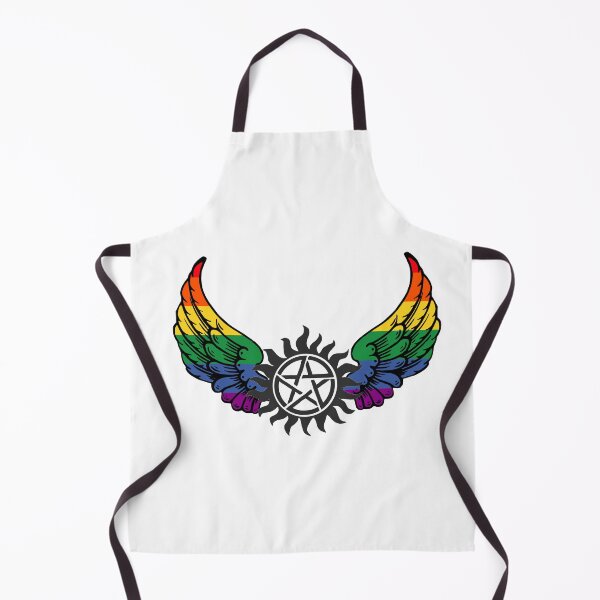 Item preview, supernatural antipossession tattoo and rainbow wings castiel designed and sold by LannisterOnMars.