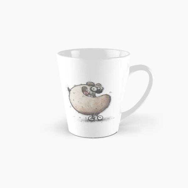 Large Dog Small Bike Tall Mug