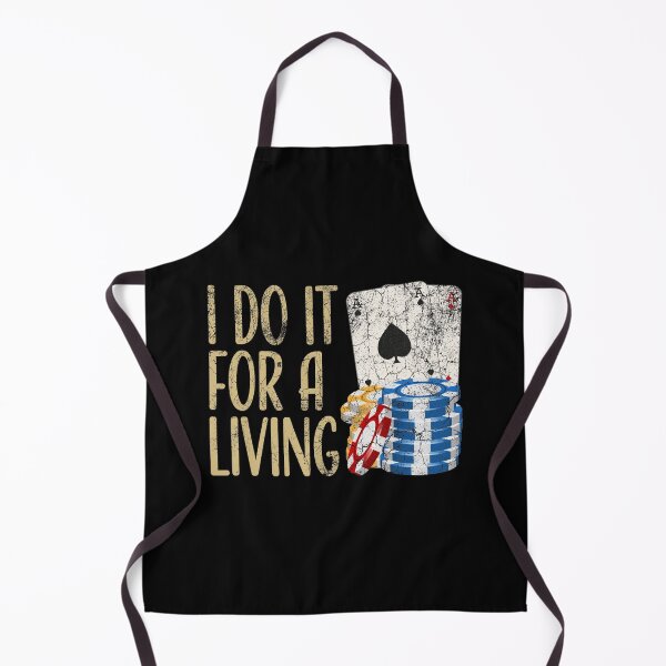 Item preview, I do it for a Living Vintage Poker Gift for Poker Players designed and sold by FalkDania.