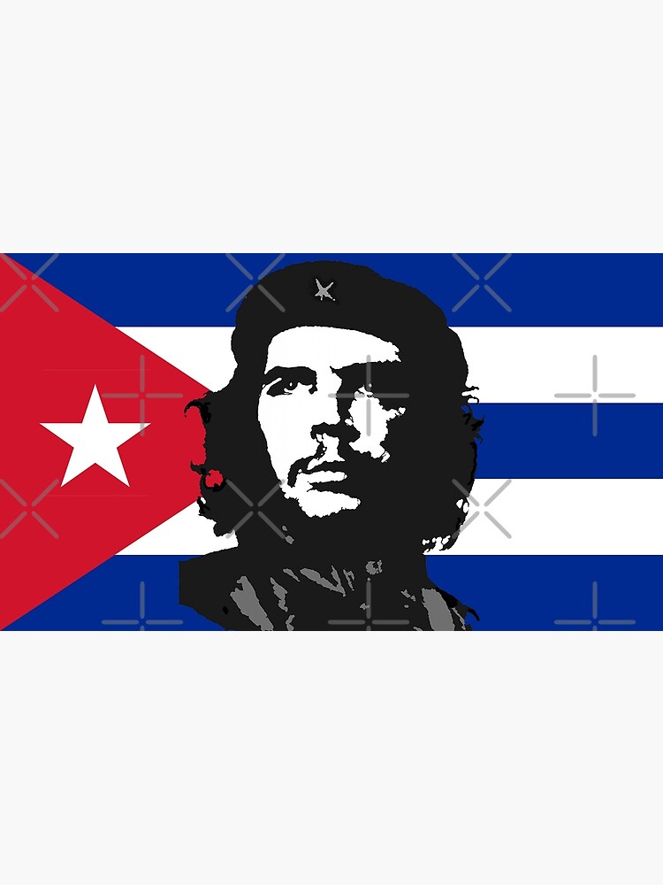 “Che Guevara flag” Poster for Sale by Papermouse | Redbubble