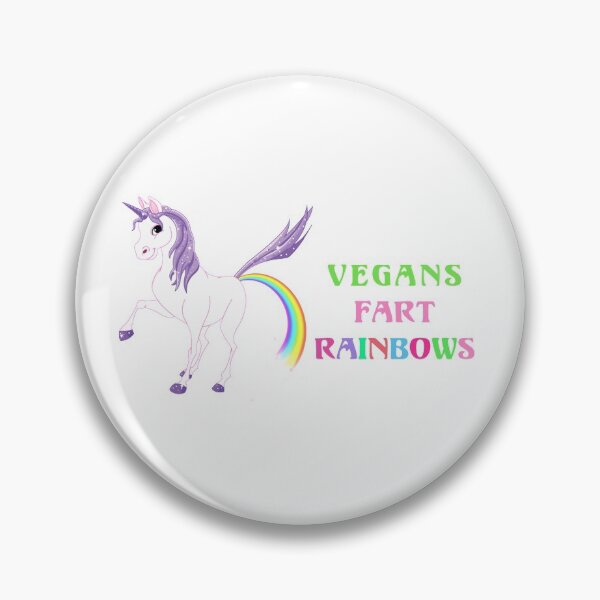 Item preview, Only Vegans can fart rainbows! designed and sold by Claire Hamilton.
