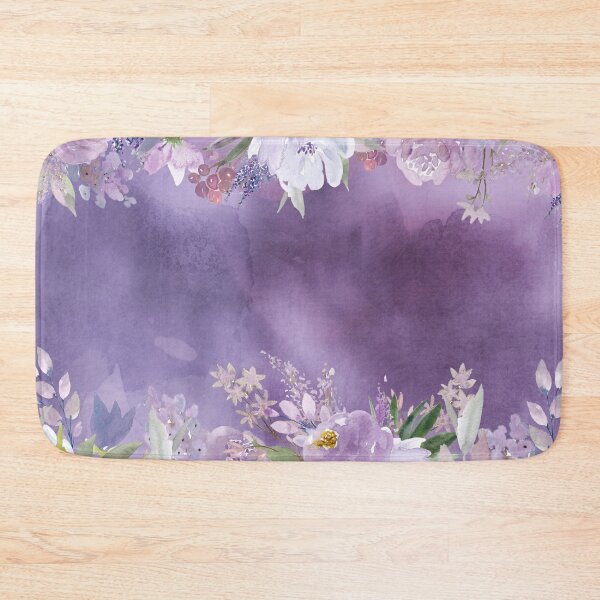 Item preview, SOFT LAVENDER FLORAL  designed and sold by wildwhimsical.