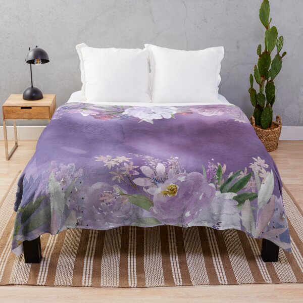 Item preview, SOFT LAVENDER FLORAL  designed and sold by wildwhimsical.