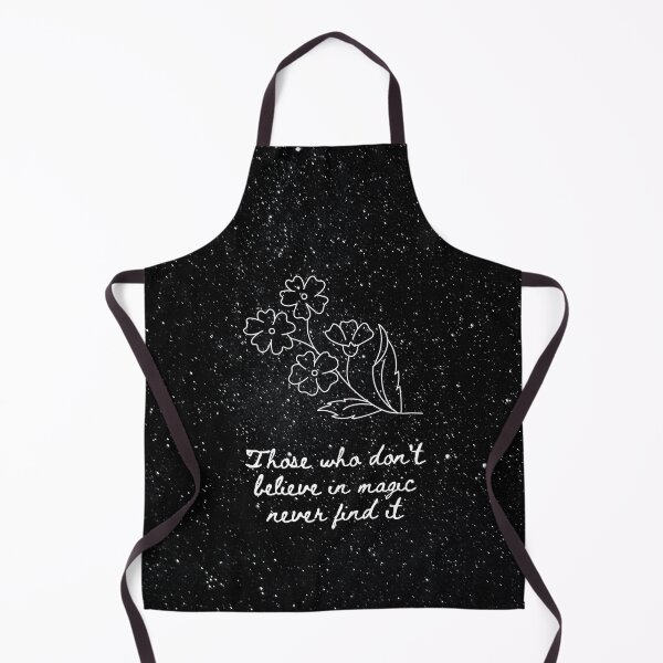 Item preview, Those who dont believe in magic never find it- Night sky flower Roald Dahl Quote designed and sold by WanderAesthetic.