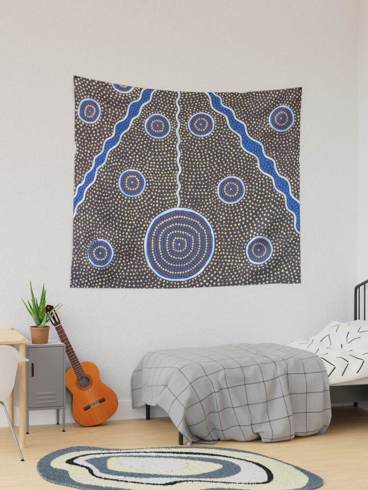 Aboriginal art tapestry new arrivals