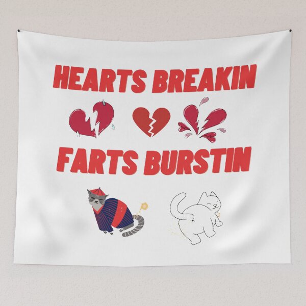 Item preview, Stealing Hearts and Blasting Farts  designed and sold by lotusbud.