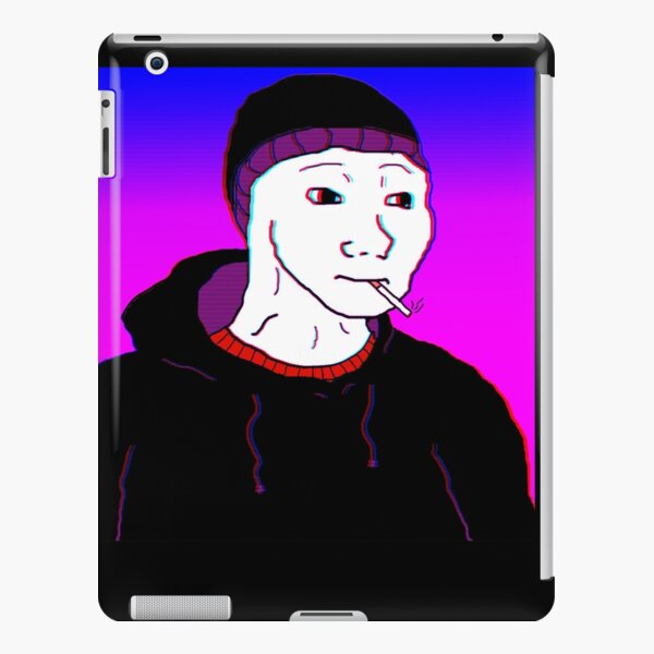 Doomer Wojak | Funny Meme | iPad Case & Skin