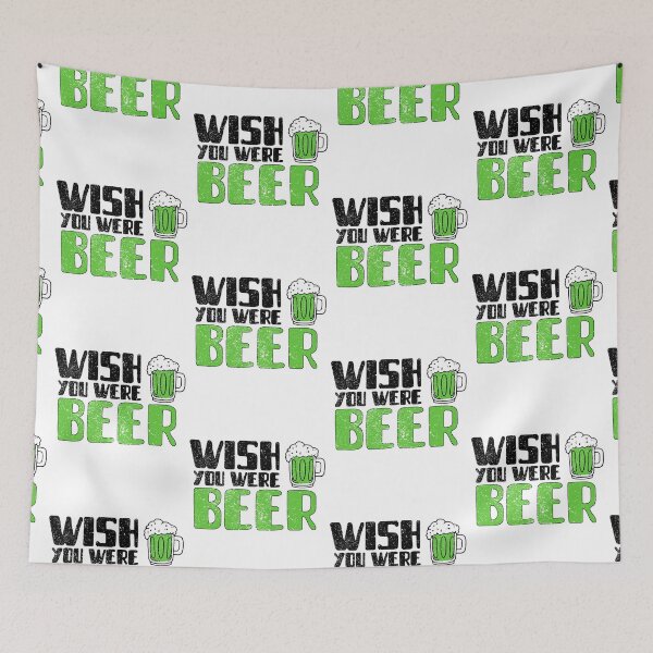 Item preview, Green Beer | Wish you were beer designed and sold by Petra Becker.