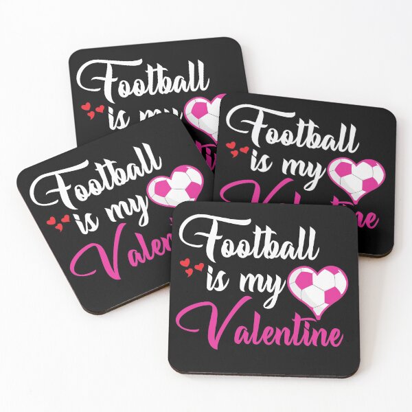 Item preview, Football is my Valentine designed and sold by trendistic.