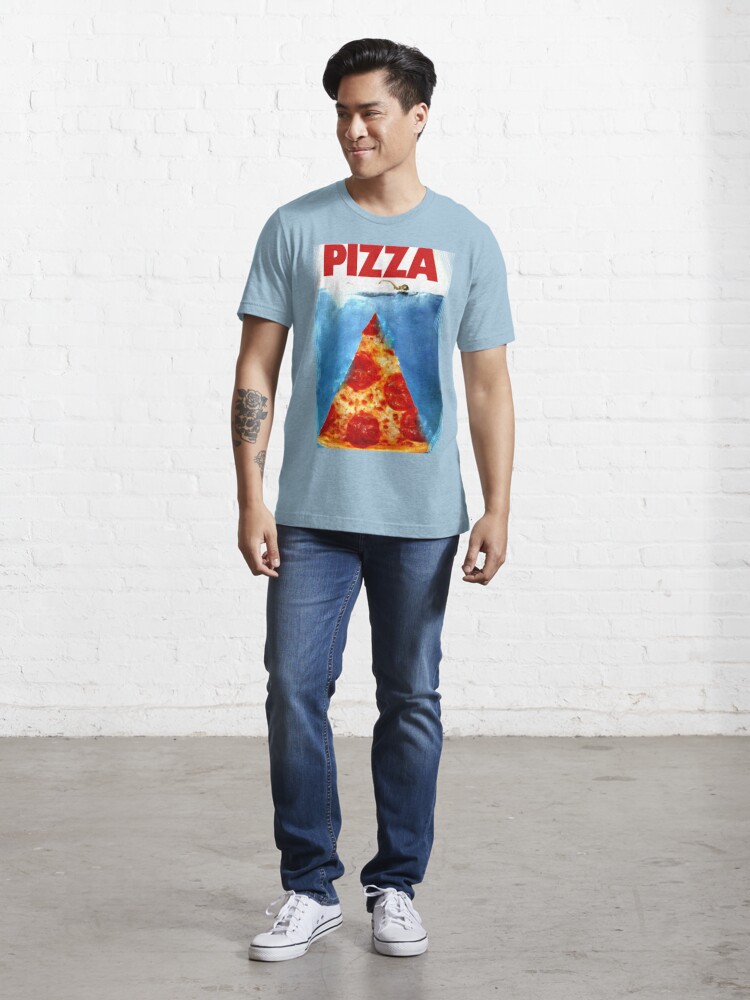 Shark best sale pizza shirt