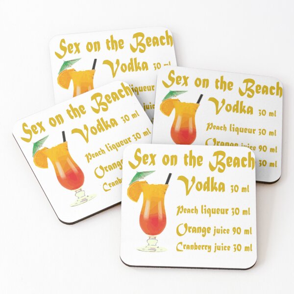 Item preview, Sex on the Beach Cocktail designed and sold by Grobie.