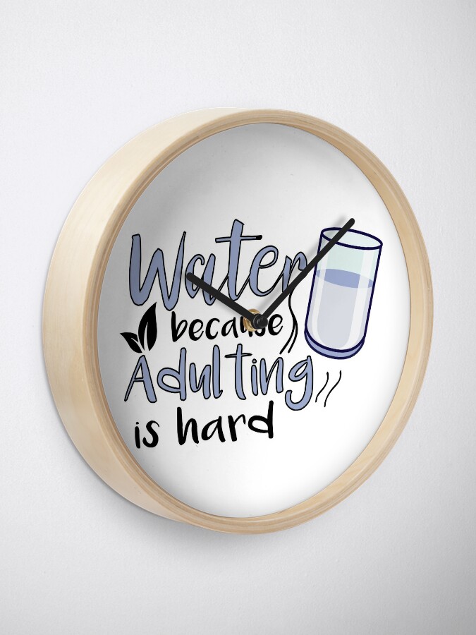 Iced coffee because adulting is hard, Cute gift for coffee lovers   Greeting Card for Sale by CloJamila