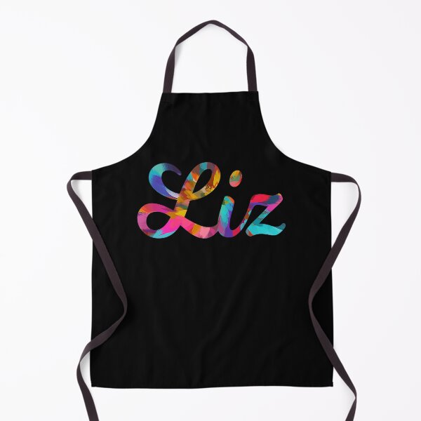 Item preview, Liz or Elizabeth abstract painting girl's name designed and sold by ComicKitsch.