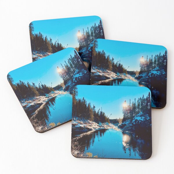 Item preview, River in winter designed and sold by lovelybookk.