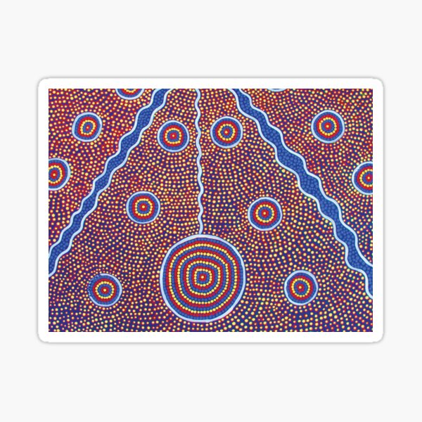 "Australian Aboriginal Art" Sticker For Sale By GraphicMedia | Redbubble