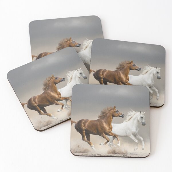 Item preview,  Arabian horses in desert designed and sold by marusya1.