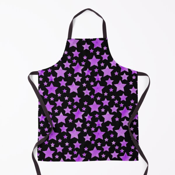 Item preview, Purple Star Pattern - Black designed and sold by VvdVenDesign.
