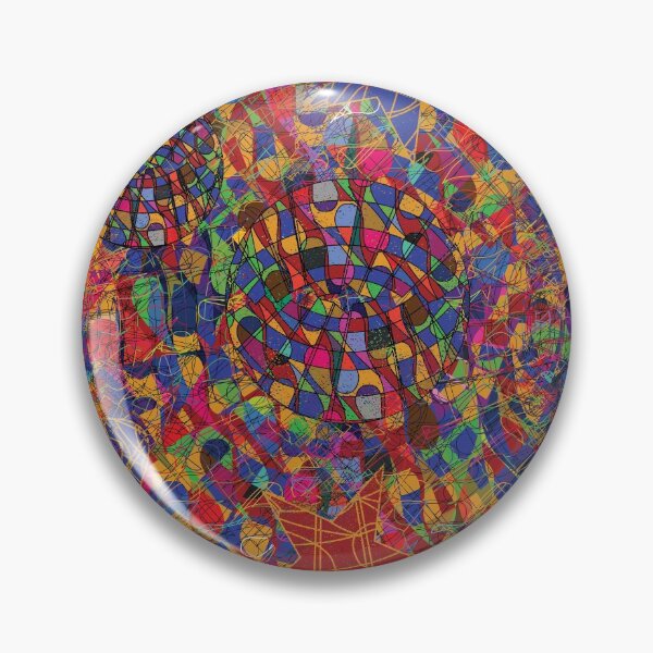 Item preview, Geometric colorful universe art designed and sold by Delqabel.