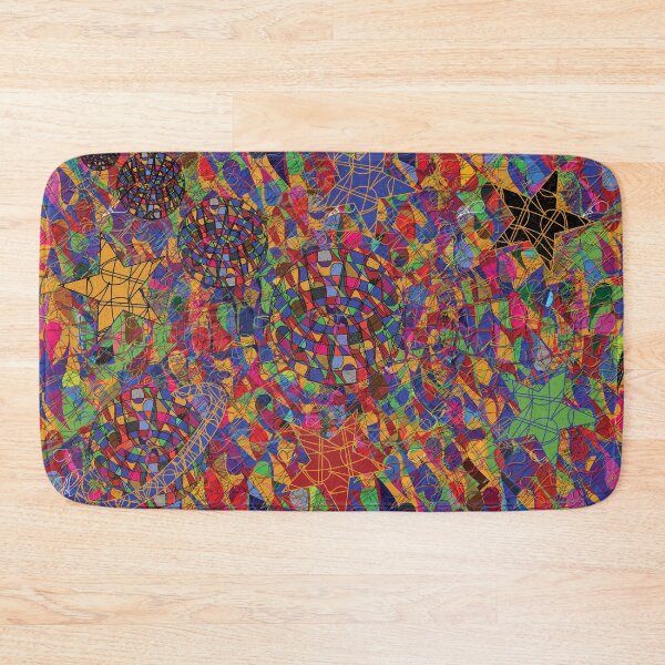Item preview, Geometric colorful universe art designed and sold by Delqabel.
